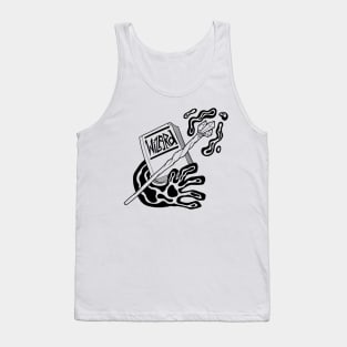 Wizard Class - Black Design Tank Top